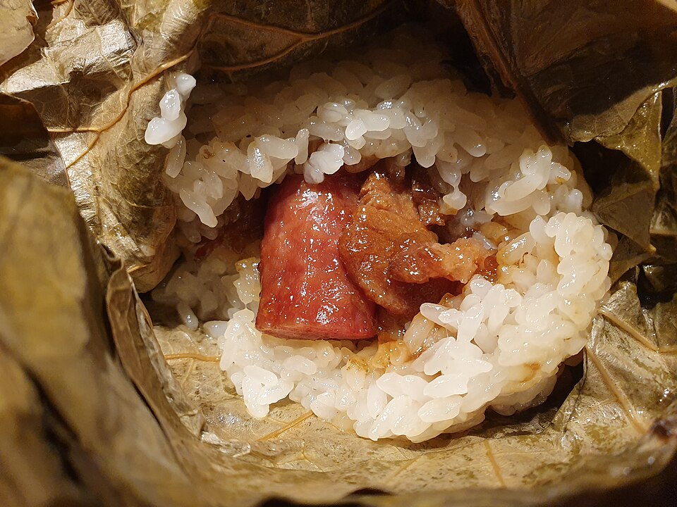 Sticky Rice In Lotus